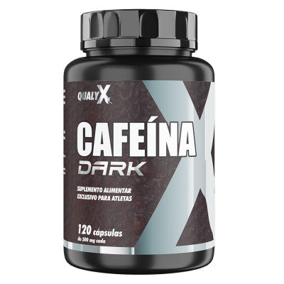 Cafeína Dark Qualy X 500mg C/120 Cápsulas - Qualy Nutri