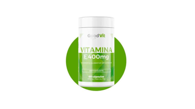 Vitamina E 400mg 60 Cápsulas Good Vit