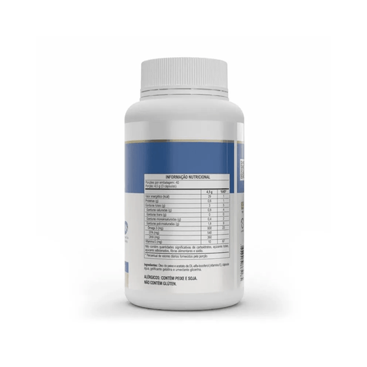 Ômega 3 EPA DHA Ômega 3 + Vitamina E 120 Cápsulas