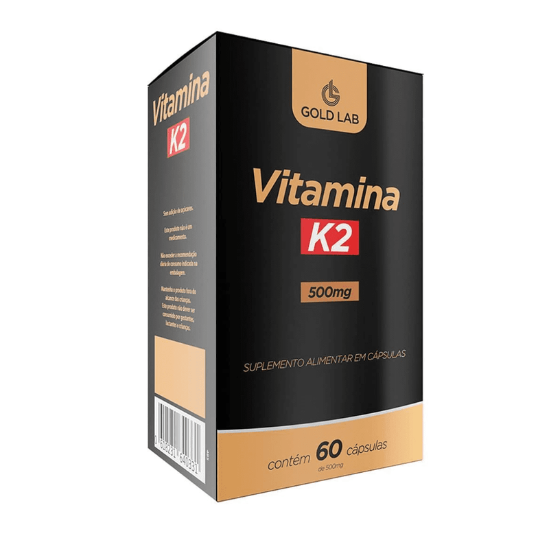Vitamina K2 500MG C/60 Cápsulas - Gold Lab