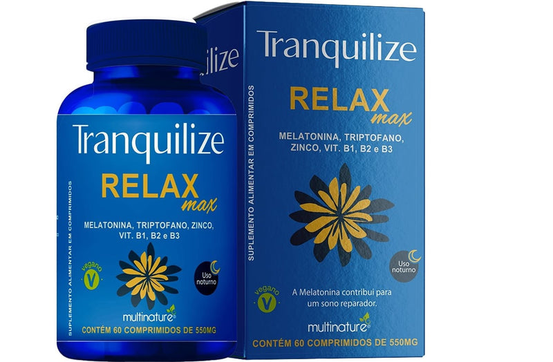 Tranquilize Relax Max C/60 Comprimidos
