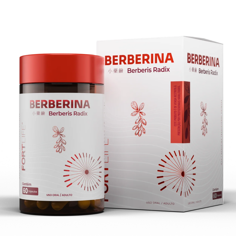 Berberina 250mg C/60 Cápsulas - Fortlife