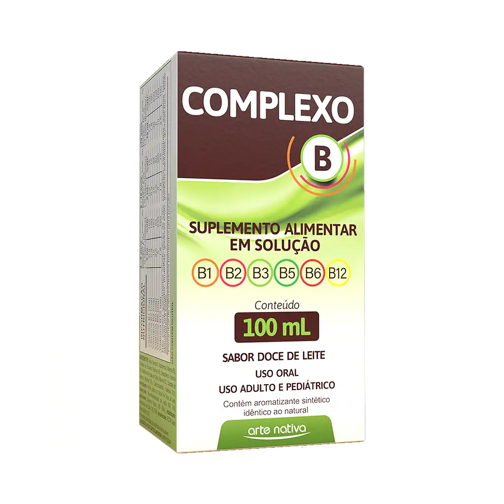 Kit C/3 Vitaminas Complexo B Solução 100ml – Força Imunidade e Disposição