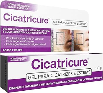 Cicatricure Gel Para Cicatrizes e Estrias 30g
