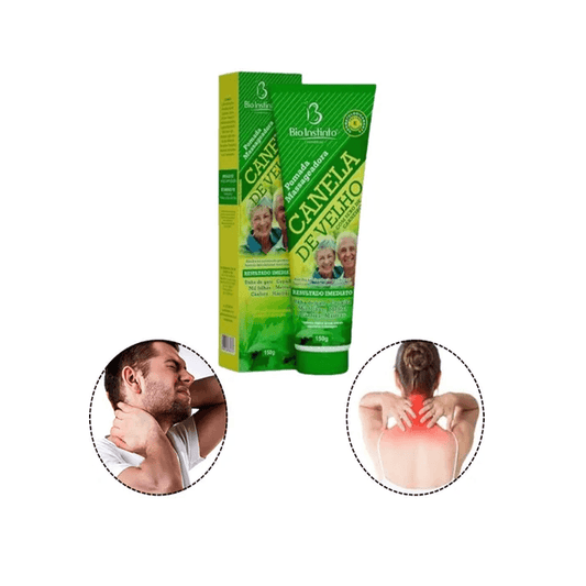 Kit C/3 Pomada Massageadora Canela de Velho 150g - Bio Instinto