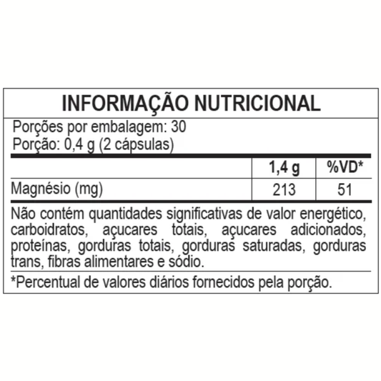 Maltta 5 Magnésios 60 Cápsulas - Energia e Músculos