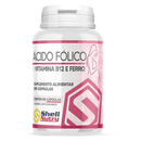 Ácido Fólico + Vit B12 e Ferro C/60 Cápsulas - Shell Nutri