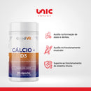 Cálcio + Vitamina D3 Ossos 500mg 60 Cápsulas Good Vit