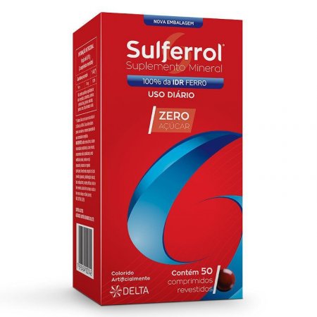 SULFERROL 50 TABS SULF FERROSO