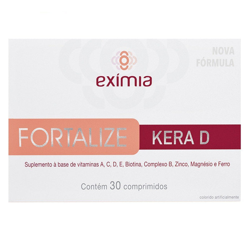 Eximia Fortalize + Kera D com 30 Comprimidos