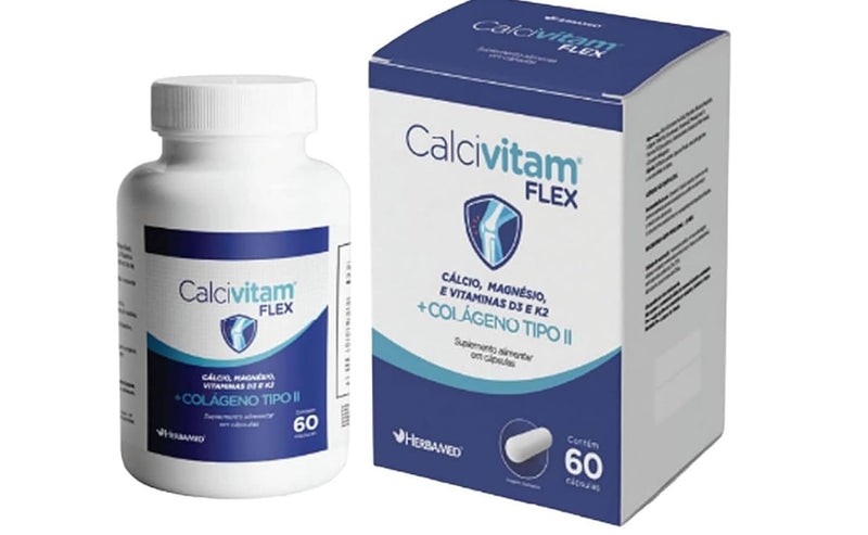 Calcivitam Flex  C/60 Cápsulas
