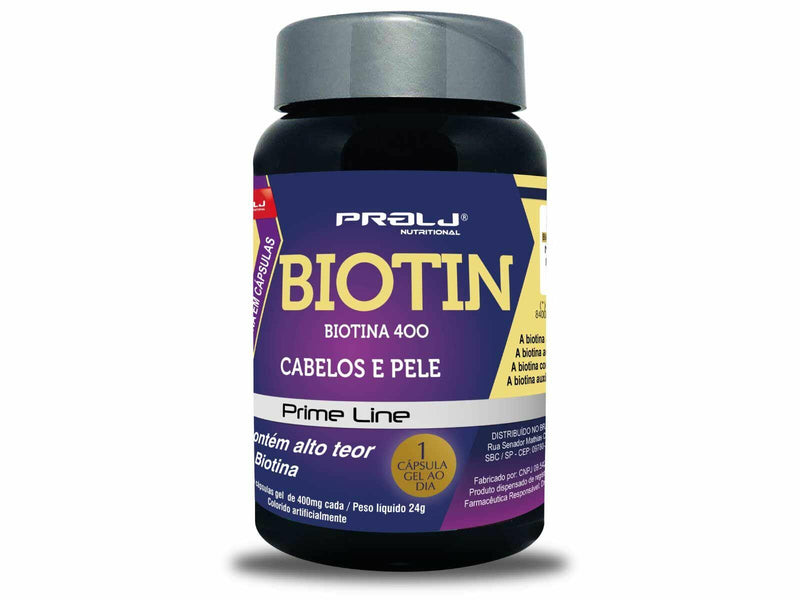 Biotin 400mg C/60 Cápsulas - Prol J