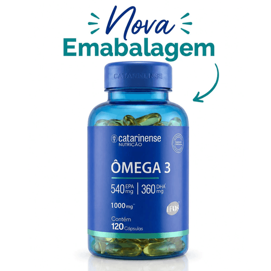 Ômega 3 Catarinense suplemento alimentar em cápsulas