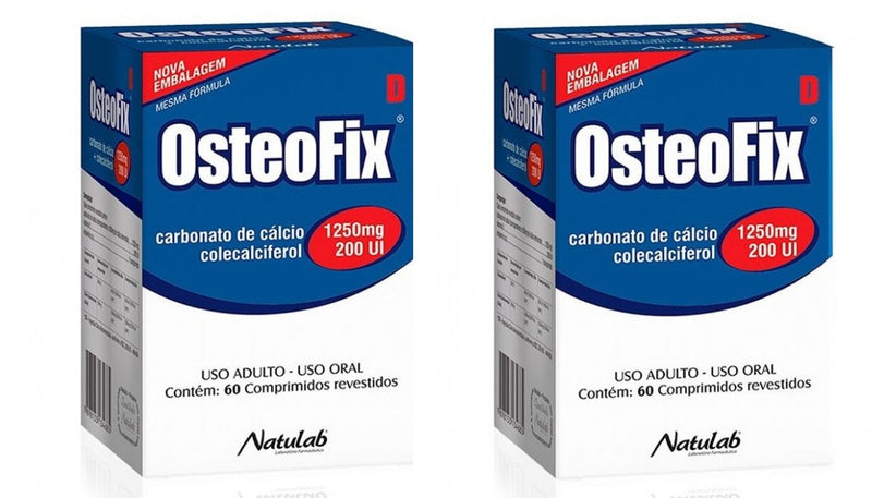 Kit C/2 Osteofix D 1250MG C/60 Comprimidos