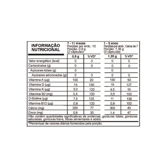 Kit 3 Caixas Camomine Mais Vitaminas 20 Cápsulas Arte Nativa
