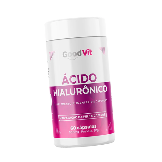 Ácido Hialurônico 100mg Pele, Colágeno com 60 Cápsulas - Good Vit