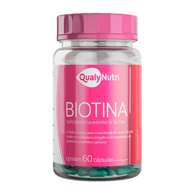 Biotina C/60 Cápsulas - Qualy Nutri