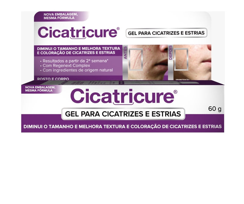 Cicatricure Gel Para Cicatrizes e Estrias 60G
