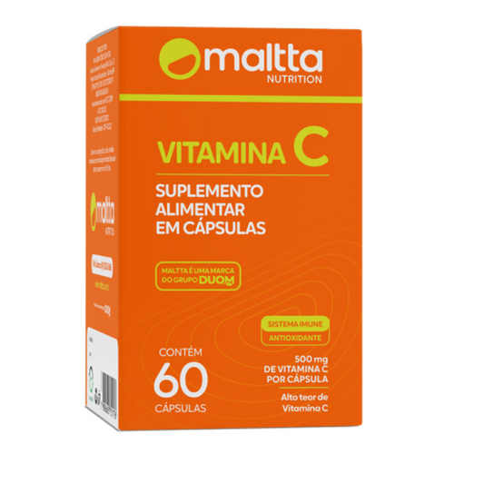 Vitamina C 60 Cápsulas - Maltta/Duom