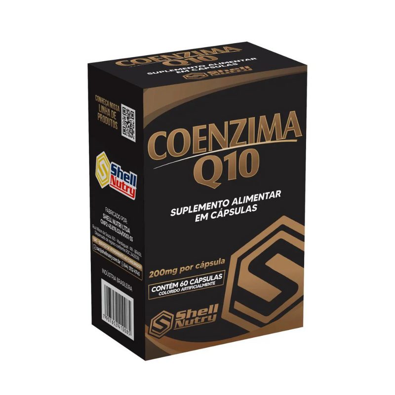Coenzima Q10 200mg C/60 Cápsulas 200mg - Shell Nutry