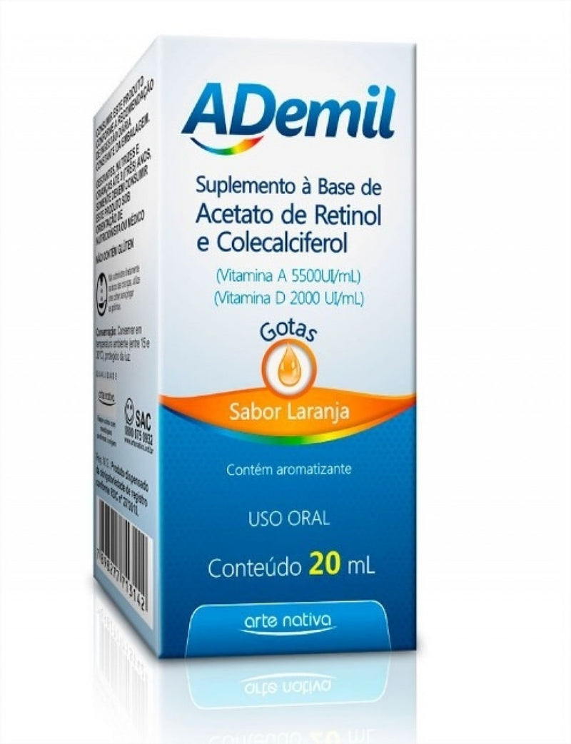 ADemil A+D Gotas 20ml - Arte Nativa