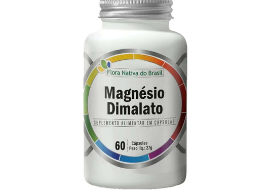 Magnésio Dimalato 60 Cápsulas Flora Nativa