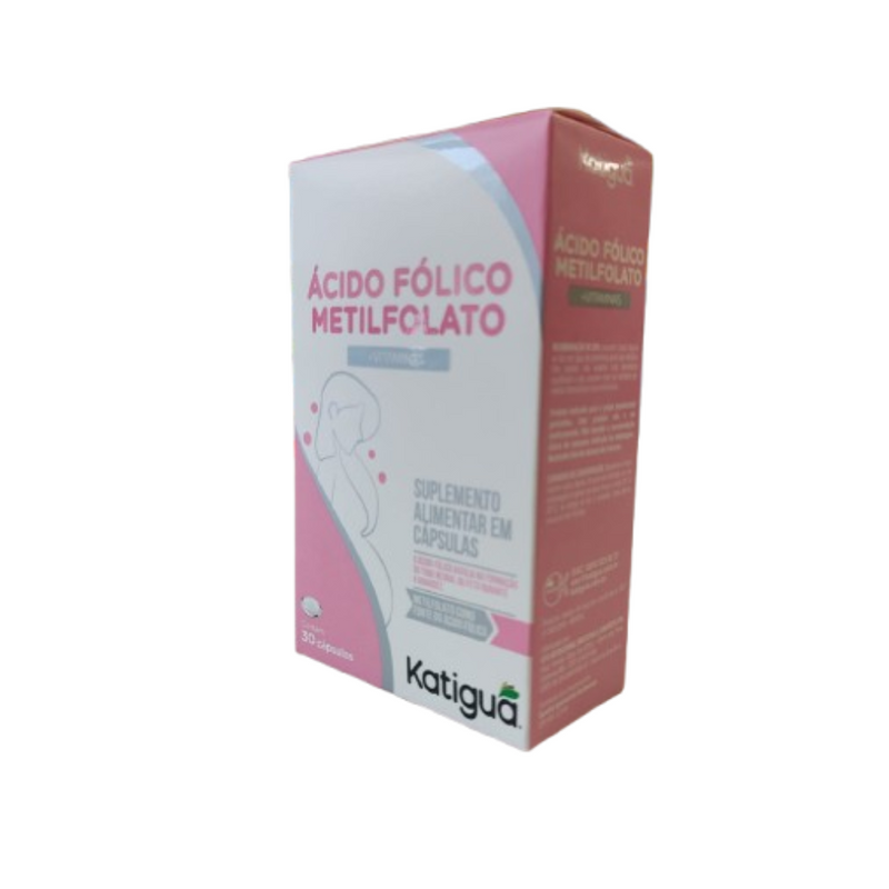 Ácido Fólico Metilfolato C/30 Cápsulas - Katigua