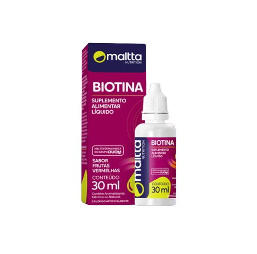 Biotina Sabor Frutas Vermelhas 30ml - Duom Maltta