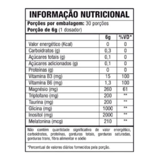 Magnésio Inositol 180g Equilíbrio Mental, Energia e Bem-Estar - Good Vit
