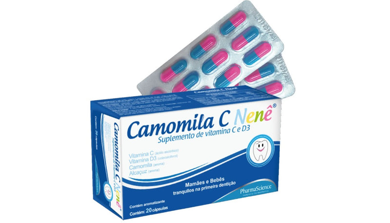 Camomila Nenê C/20 Cápsulas - Pharma science