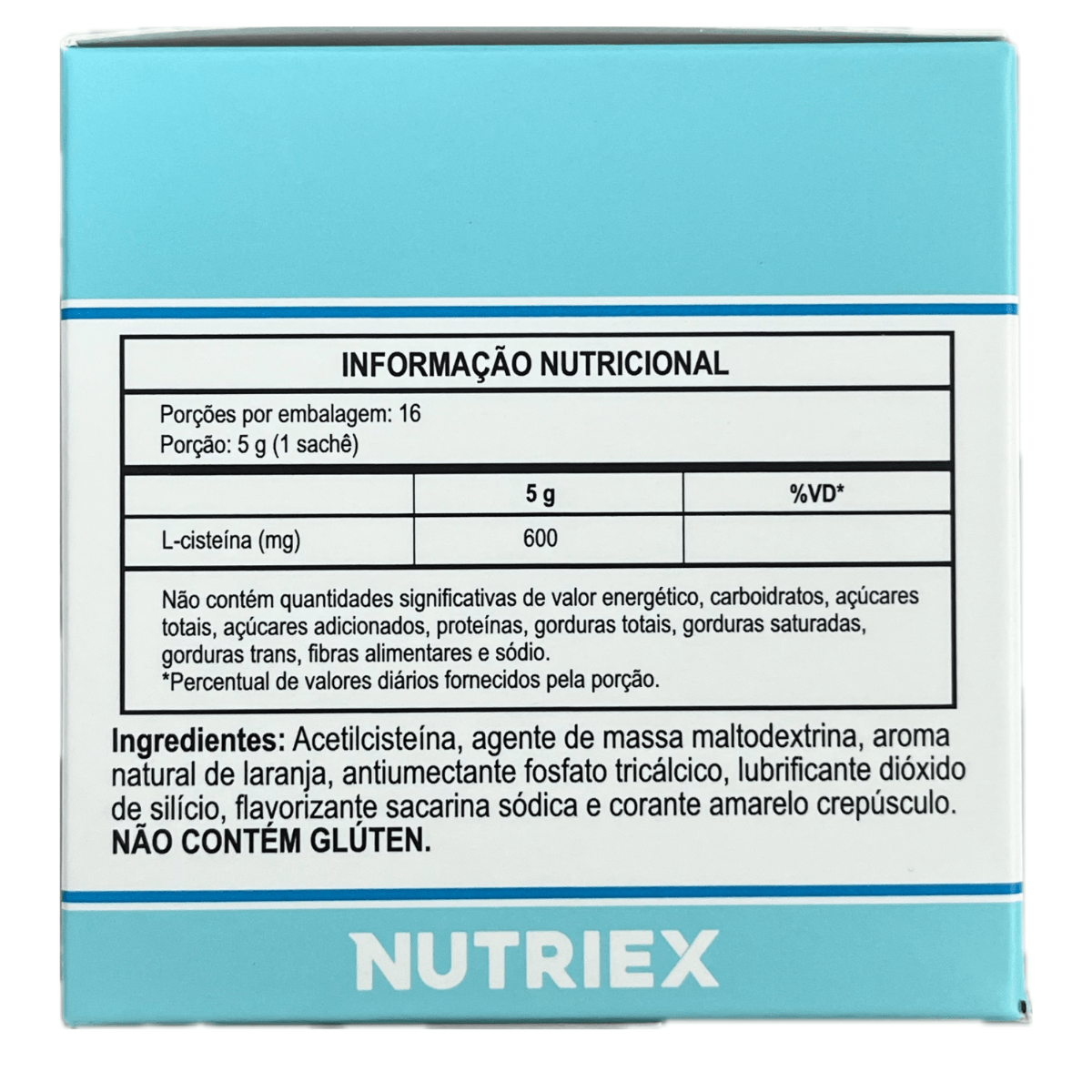 Acetilcisteína 600mg Polimais em Pó C/16 Envelopes Suporte Respiratório e Ação Antioxidante