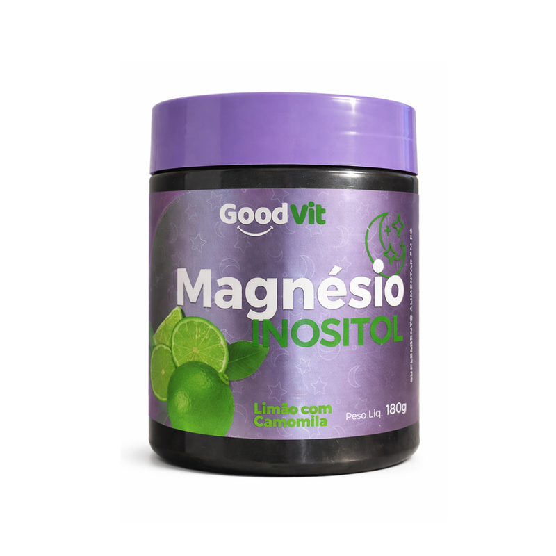 Magnésio Inositol 180G Limão Com Camomila - Good Vit