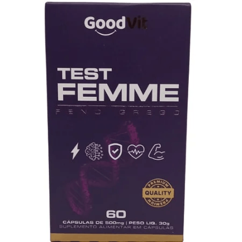 Test Femme Feno Grego C/60 Cápsulas - Good Vit