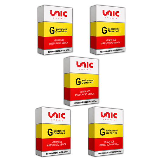 Kit C/5 Citrato de Sildenafila 50mg 4 Comprimidos  Genérico - Eurofarma