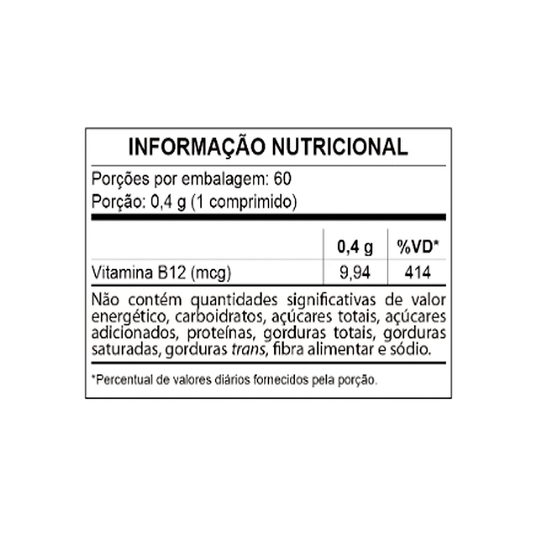 Metil.B12 C/60 Comprimidos Mastigáveis  Frutas Vermelhas - QualyNutri