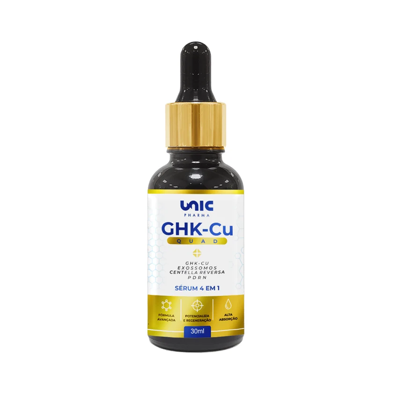 GHK-Cu Quad Sérum 4 em 1  30ml