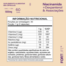 Niacinamida 1000mg 60 Cápsulas - Fortlife