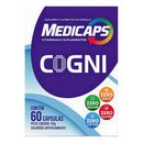Medicaps Cogni 60 Capsulas - Suplemento Memoria, Foco e Vitaminas