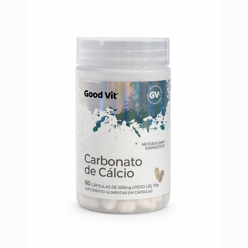 Carbonato De Calcio C/60 Cápsulas - Good Vit