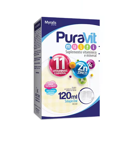 Puravit Multi Solução Oral 120ml - Myralis Pharma