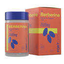 Berberina 500mg Por Dose C/60 Cápsulas - Fortlife