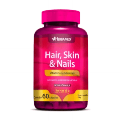Hair Skin e Nails C/60 Capsulas - Herbamed