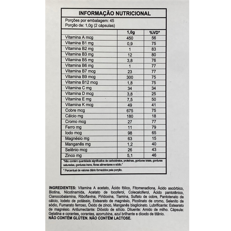 Pharma Sênior A a Z +50 Mulher Leve 3 Pague 2 C/30 Cápsulas Cada - Prevent Pharma