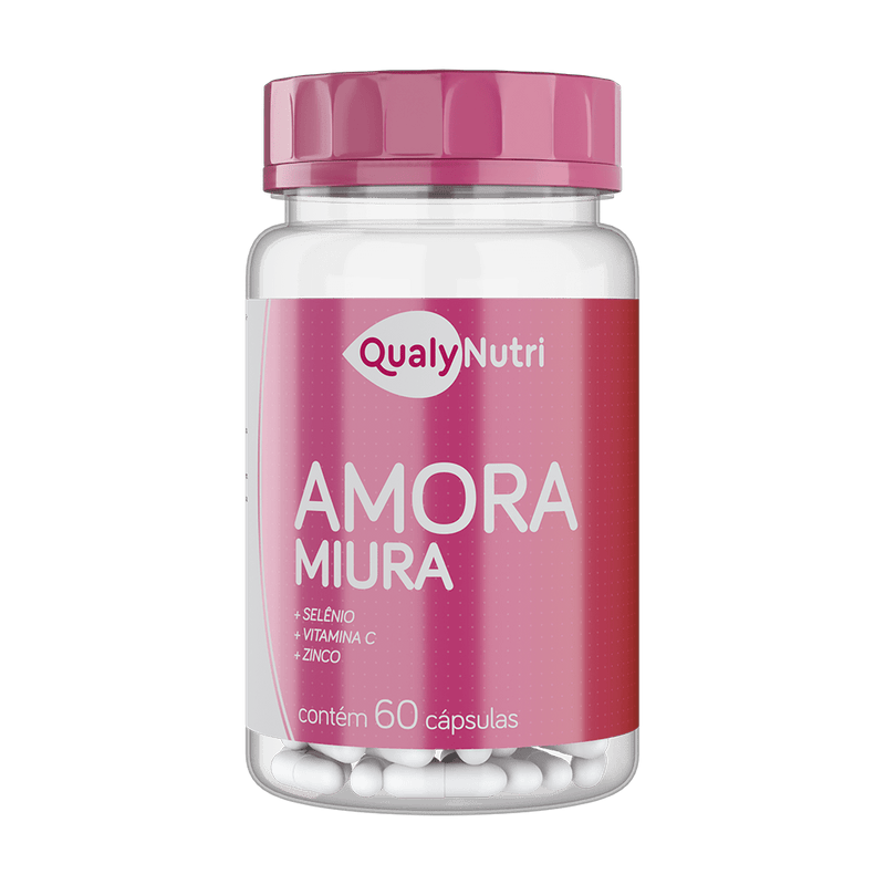 Amora Miúra 500mg C/60 Cápsulas - Qualy Nutri