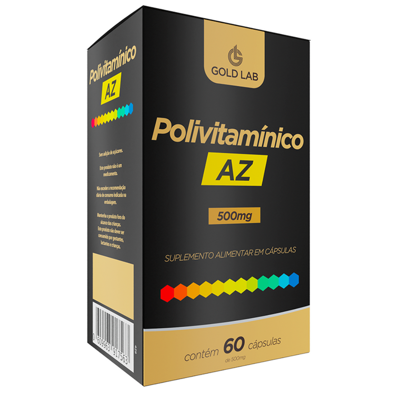 Polivitamínico AZ C/60 Cápsulas - Gold Lab