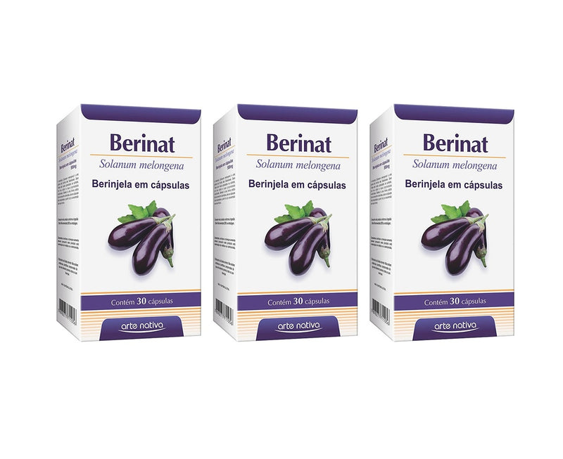 Kit C/3 Berinat 500MG C/30 Cápsulas - Arte Nativa