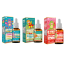Kit Vitaminas Infantil Flora Nativa ADE-Trix, Imuni Trix e B-Trix