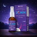 Kit C/3 Sonin Melatonina Suplemento Alimentar Spray 30ml - Cereja