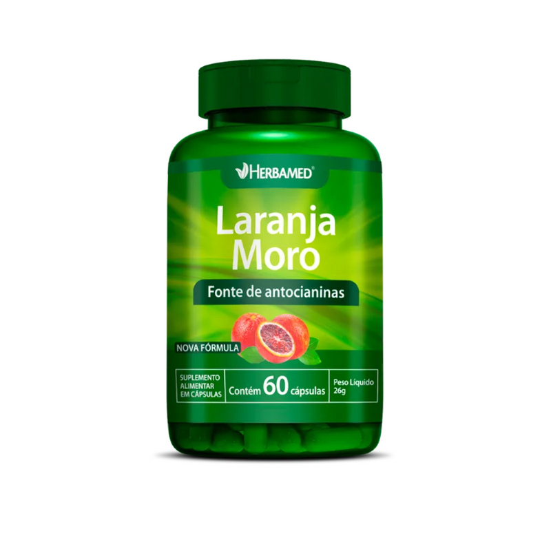Laranja Moro 500mg C/60 Cápsulas - Herbamed