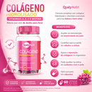 Colágeno Hidrolisado Vitaminas A,E,C e Biotina 60 Cápsulas Qualy Nutri